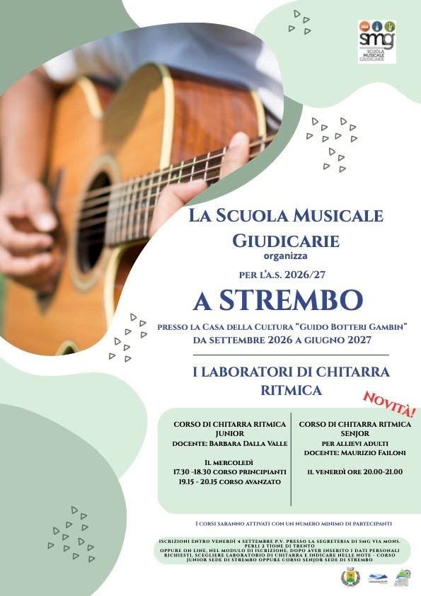 LABORATORI DI CHITARRA RITMICA A STREMBO
